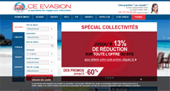 Desktop Screenshot of ce-evasion.fr